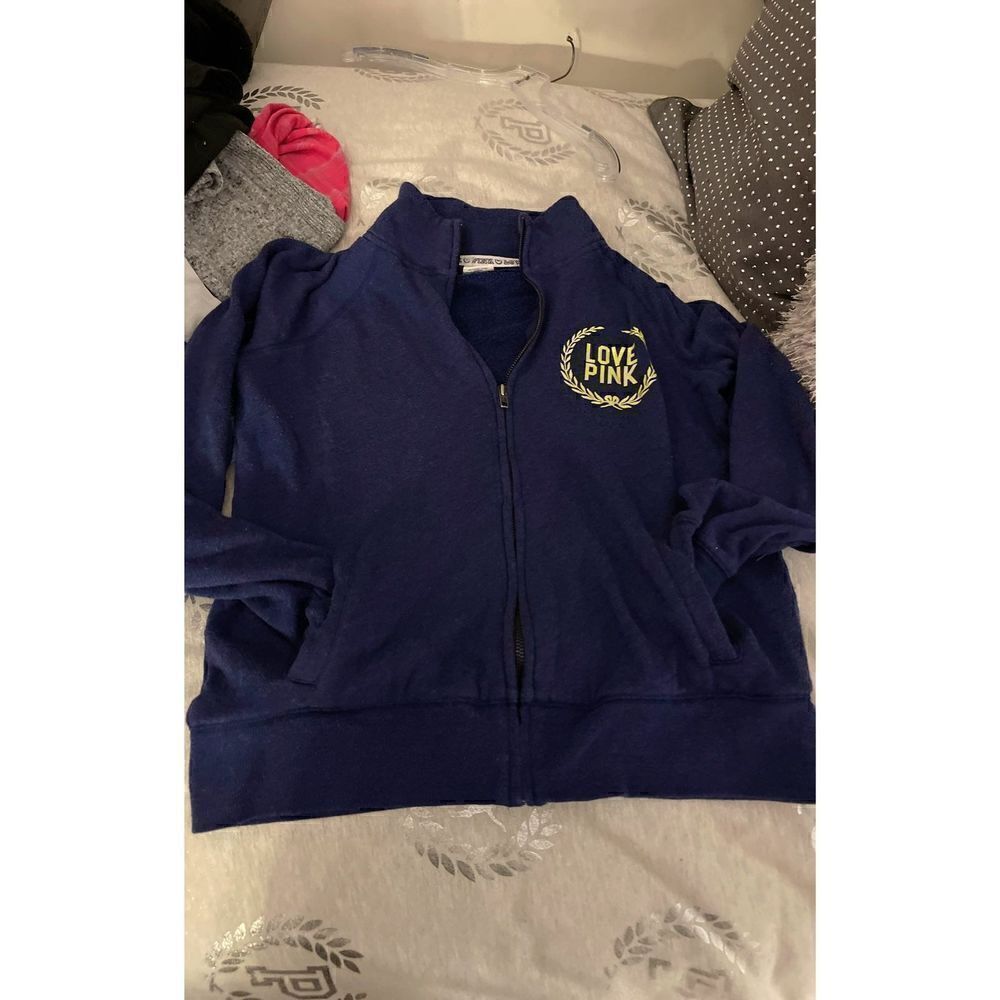 VS PINK full zip mock sweatshirt jacket